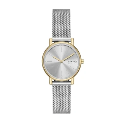 Image of Skagen Signatur Lille SET Watch silvercoloured, Women&#039;s, Size: One Size, Silver coloured