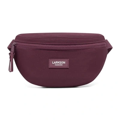 Image of LARKSON Bum Bag Women &amp; Men Finn Bumbag for Outdoor Travel City Fashion Waist Packs Festivals Fanny Pack Water Repellent, Berry, One Size, Money Belt