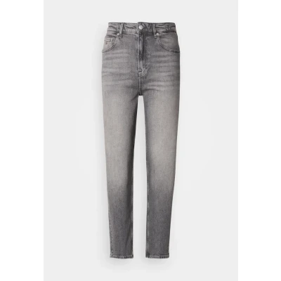 Image of Tommy Jeans Mom Jeans, Women&#039;s, Size: 24x28, Denim grey