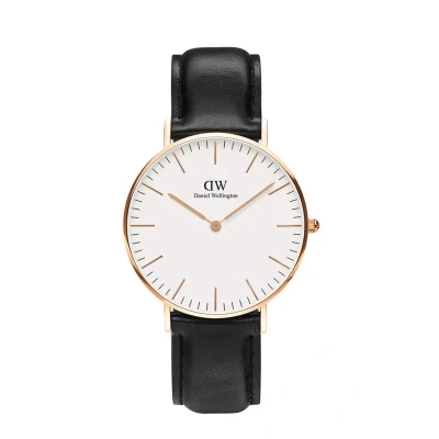 Image of Daniel Wellington Classic Sheffield 36M Watch Rose goldcoloured, Size: 36, gold coloured