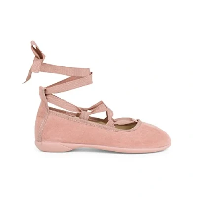 Image of Pisamonas Ankle strap ballet pumps for kids, Size: 11K, Rosa palo Textile/synthetics