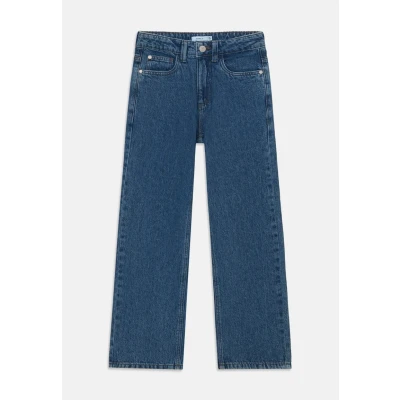 Image of NAME IT Girls&#039; Nkfrose Hw Straight Jeans 9222 Rm Noos, Dark denim blue, 152