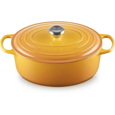 Image of Le Creuset Casserole Signature Oval Nectar ø 31 cm / 6.3 liters Suitable for all Cooktops