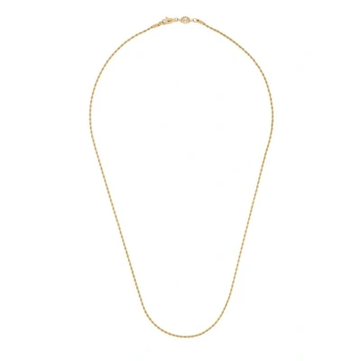 Image of Akitsune Immortalitas Necklace, Men&#039;s, Size: 19.69, Gold