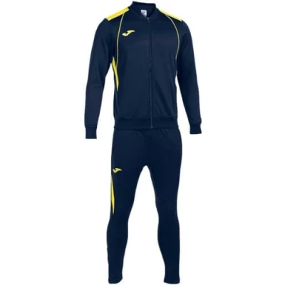 Image of Joma Men&#039;s Championship Vii Tracksuit, Yellow Navy, 14 15 Years