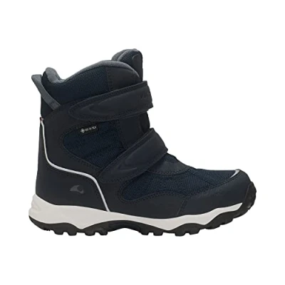 Image of Viking Beito WARM GTX Unisex Winter boots for kids, Size: 4, Navy/grey Textile/synthetics