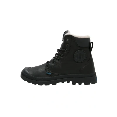 Image of Palladium Pampa Sport Winter boots black, Size: 10.5, Black Leather