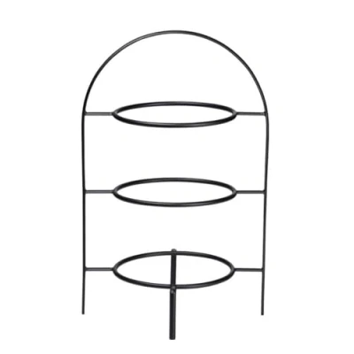 Image of ASA Selection Afternoon Tea Stand / Serving Tower A Table Black ø 21 cm 3 Layered