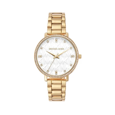Image of Michael Kors Pyper Watch goldcoloured, Women&#039;s, Size: One Size, Gold coloured