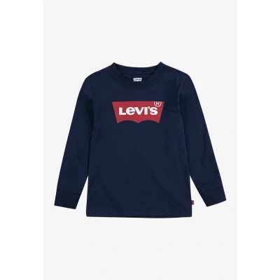 Image of Levi&#039;s Batwing TEE Long sleeved top for kids, Size: 14y, Dress blues