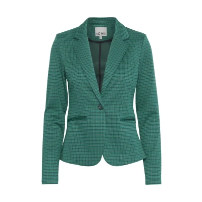 Image of ICHI Blazer, Women&#039;s, Size: Small, Cadmium green