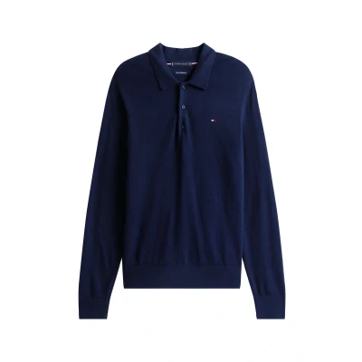 Image of Tommy Hilfiger PIMA Long sleeved top, Men&#039;s, Size: XS, Desert sky