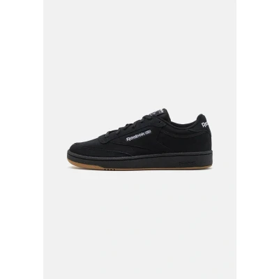 Image of Reebok Classic CLUB C 85 Unisex Trainers, Size: 8.5, Black/footwear white Suede