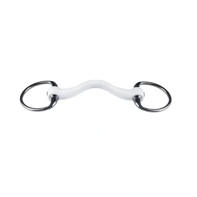 Image of TRUST Inno Sense Eggbut Bit 125mm / Medium Port Horse Bits Riding Equestrian