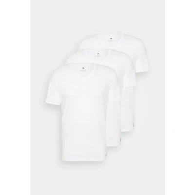 Image of adidas Sportswear Stretch V NECK 3 PACK Undershirt, Men&#039;s, Size: Small, Black