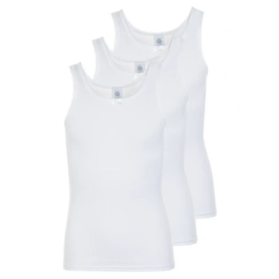 Image of Sanetta 3 PACK Undershirt for kids, Size: 5 6y, White