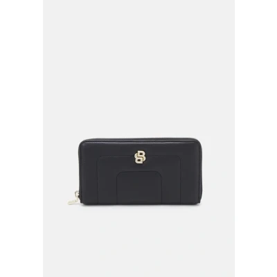 Image of BOSS ICON ZIP Around Wallet, Women&#039;s, Size: One Size, Black