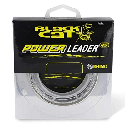 Image of Black Cat Power Leader 1mm 80kg/176lb 20m Braided fishing line
