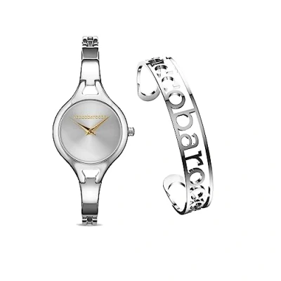 Image of Roccobarocco RB Bangle SET 28 MM Watch silvercoloured for kids, Size: One Size, Silver coloured