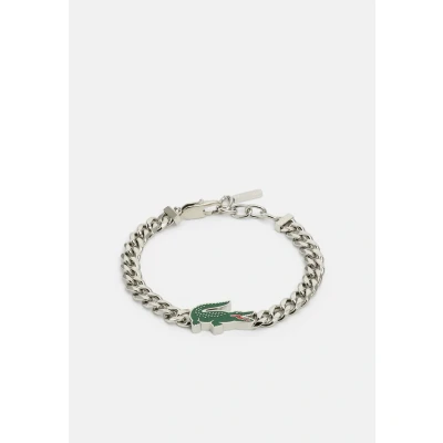 Image of Lacoste Bracelet silvercoloured, Men&#039;s, Size: One Size, Silver/coloured