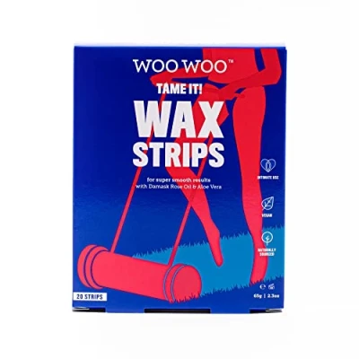 Image of WooWoo Tame It! Bikini Wax Strips (20 Strips)