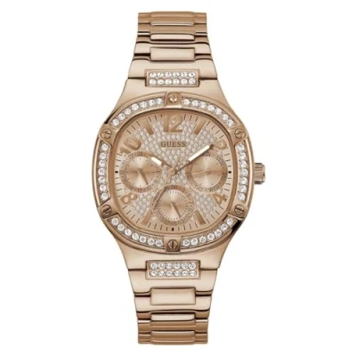 Image of Guess Duchess Watch Rose goldcoloured, Women&#039;s, Size: One Size, gold coloured