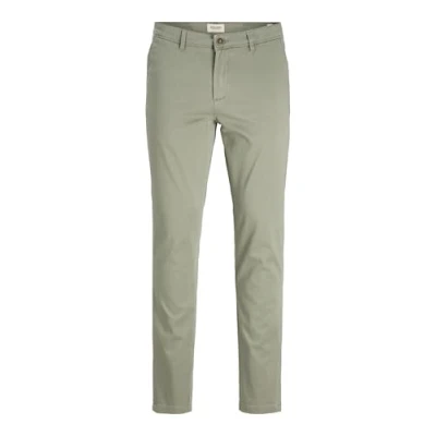 Image of Jack &amp; Jones Marco Bowie NOOS Chinos, Men&#039;s, Size: 33x32, Agave green