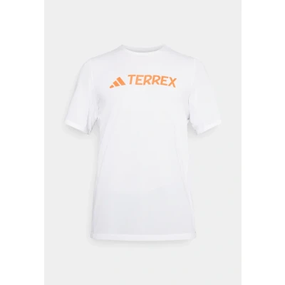 Image of Adidas Terrex LOGO TECH Sports Tshirt, Men&#039;s, Size: Small, Black