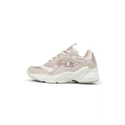 Image of FILA Girls&#039; Collene Logo Kids Trainers, Mauve Chalk Marshmallow, 29 EU