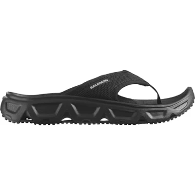 Image of Salomon Reelax Break 6.0 Walking sandals, Men&#039;s, Size: 8.5, Black/alloy Textile