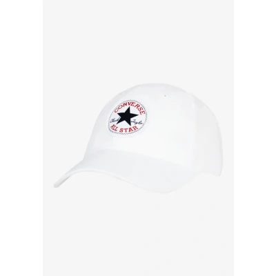 Image of Converse Chuck Patch Curved BRIM Cap for kids, Size: One Size, White