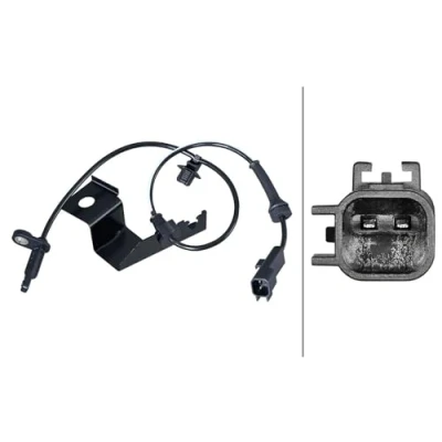 Image of Sensor, wheel speed HELLA 6PU 358 217 341