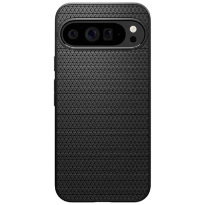 Image of Spigen Liquid Air TPU Back Cover Black Google Pixel 9 Pro XL