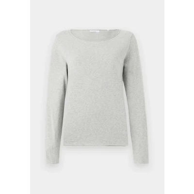 Image of Marc O&#039;Polo Denim Longsleeve Crewneck Long sleeved top, Women&#039;s, Size: XS, Grey melange