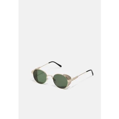 Image of Urban Classics Sunglasses Sicilia Unisex Sunglasses, Men&#039;s, Size: One Size, Anticgold/brown