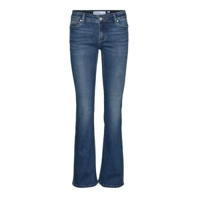 Image of VERO MODA Women&#039;s Jean Pants, Dark Denim Blue, XS / 32L