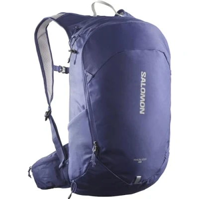 Image of Salomon Trailblazer Unisex Backpack, Size: One Size, Mazarine blue/ghost gray