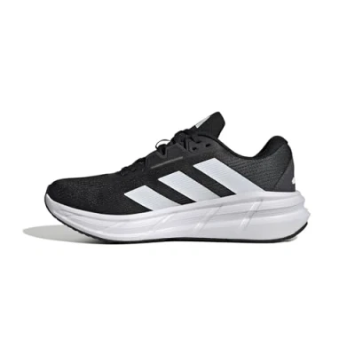 Image of adidas Performance Questar 3 Neutral running shoes, Women&#039;s, Size: 6.5, Core black/footwear white/carbon Textile/synthetics