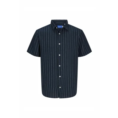 Image of Jack &amp; Jones Relaxed FIT Shirt, Men&#039;s, Size: Small, Sky captain