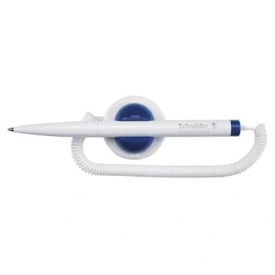 Image of Schneider Klick Fix Pen Blue Ink; On Blistercard,White