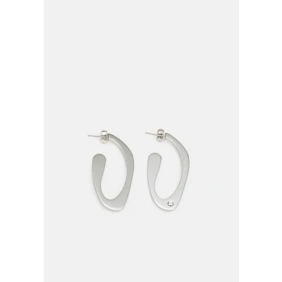 Image of Calvin Klein Harmonious Connection Earrings silvercoloured, Women&#039;s, Size: One Size, Silver coloured