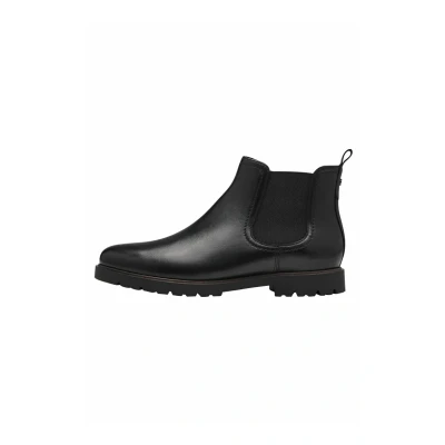 Image of Tamaris Women&#039;s 1 25348 43 Chelsea Boot, Black Leather, 4 UK
