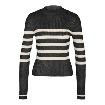 Image of Noisy May Nmfifi L/S HIGH NECK Jumper, Women&#039;s, Size: 12, Black