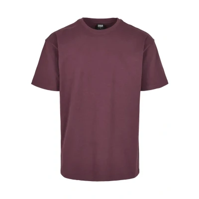 Image of Urban Classics Heavy Oversized Basic Tshirt, Men&#039;s, Size: 4XL, Cherry