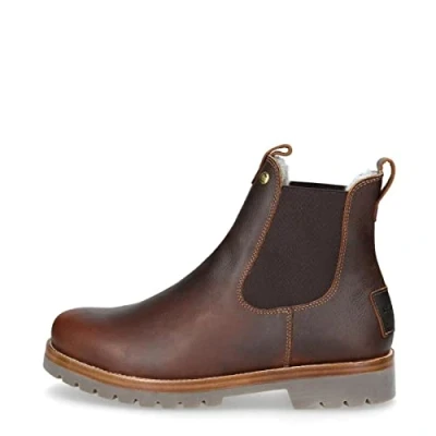 Image of Panama Jack Classic ankle boots, Men&#039;s, Size: 6.5, Braun Leather