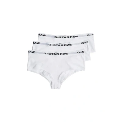 Image of G STAR Women&#039;s Hipster Panties, Weiß (White/White/White D24081 d516 6008), L
