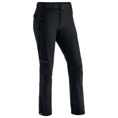 Image of Maier Sports Damen Softshellhose Tech Pants W, funktionale Outdoorhose, atmungsaktive Wanderhose, Trekking Hose mit warmem Fleece Innenfutter