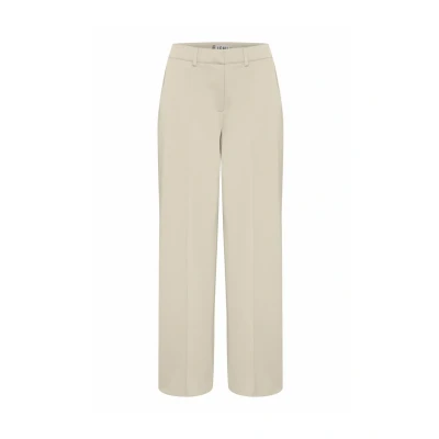 Image of ICHI Women&#039;s Ihkate Sus Office Wide Pa Casual Business Trousers, 151308/Doeskin, XL