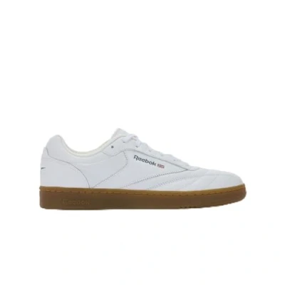 Image of Reebok Classic CLUB C Terrace Unisex Trainers, Size: 9.5, Footwear white/blue/red Leather