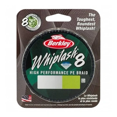 Image of Berkley Whiplash 8 Braided line Green 150m 0.12mm (17.5kg) fishing